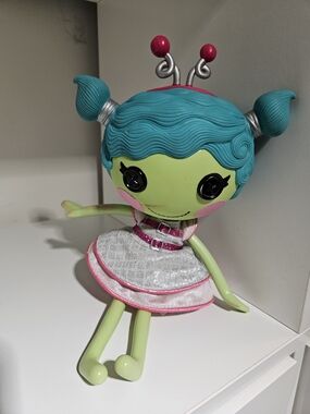 Lalaloopsy Haley Galaxy Green Alien - No Shoes MARK ON FACE Hands See Photos